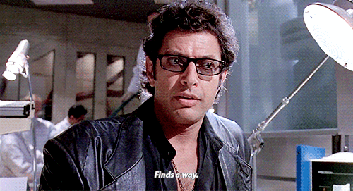 Jeff Goldblum Black Leather Blazer GIF