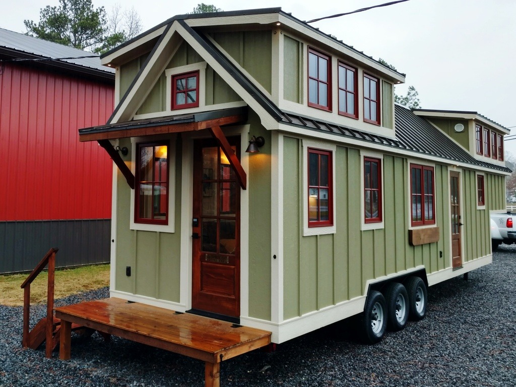  TINY  HOUSE  TOWN Luxury Farmhouse  By Timbercraft Tiny  Homes  352 Sq Ft 