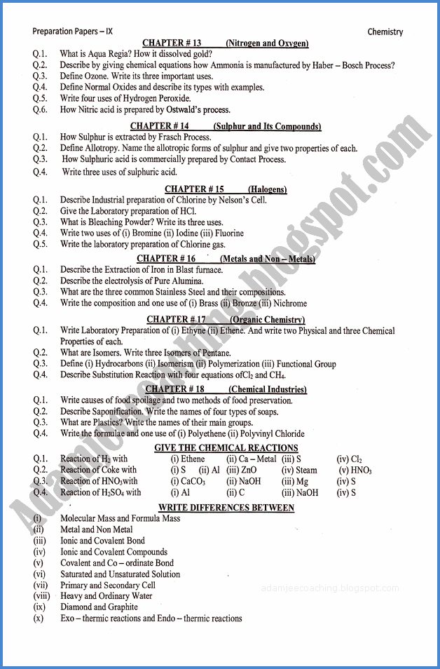 chemistry-9th-adamjee-coaching-guess-paper-2019-science-group