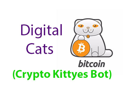Digital Cats Crypto Kittyes Bot Telegram Bot Earn Bitcoin - 
