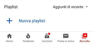 Youtube archivio condiviso