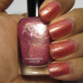 Zoya Binx Bubbly Collection purple nail polish swatch