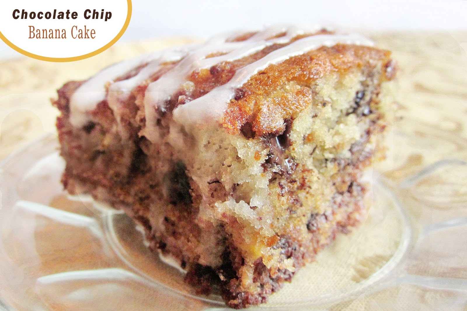 banana chocolate chip cake