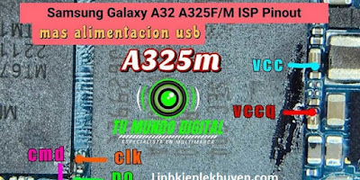 Samsung Galaxy A32 A325F/M Pinout