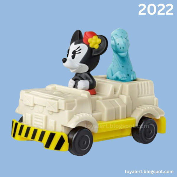 2022 Minnie Mouse at the Dinosaur Attraction ride from the McDonalds Disney 50th toys