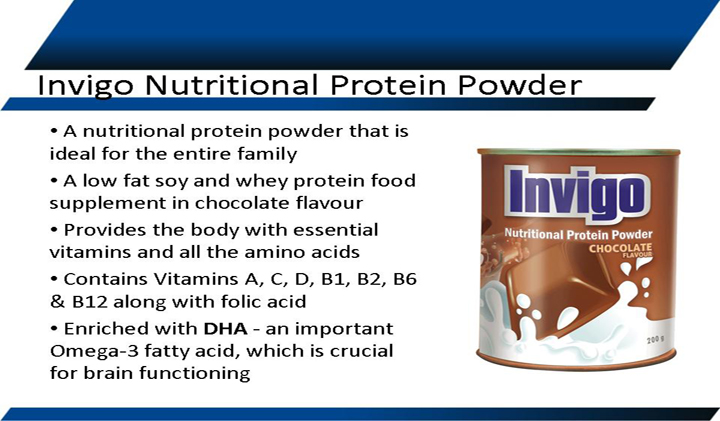 Invigo Nutrtional Protein Powder