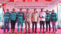 Industri hilirisasi nikel operasikan produksi nikel sulfat pertama di Indonesia dan terbesar di dunia