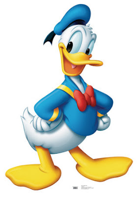 Donald Duck Character Coloring Pages