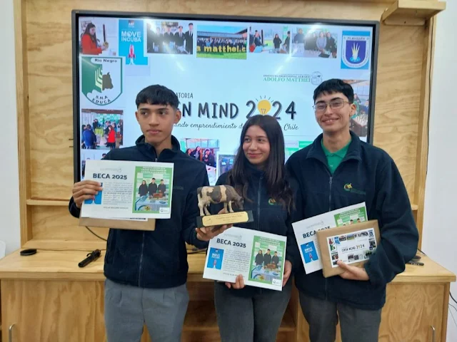 Open Mind 2024: Liceo Bicentenario de Quilacahuín gana con innovador proyecto apícola y ambiental