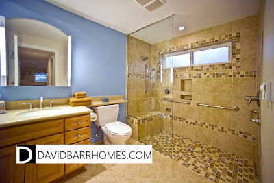 Venice FL new homes walk in shower