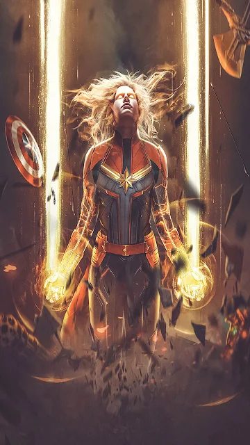 Captain Marvel Fan Art