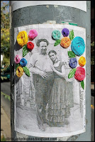 Street art, Frida Kahlo, Santiago, Chile, Chili