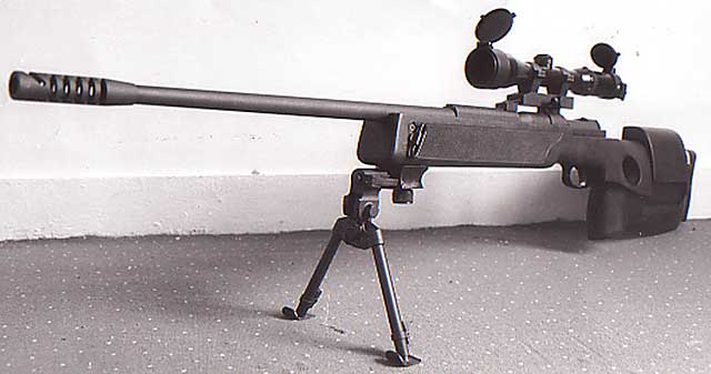mauser sp66 is a sniper rifle used by indian army. it is a bolt action sniper rifle made by germany