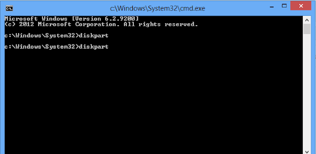 Diskpart Command for booting windows on USB Using cmd