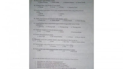 Soal Ujian Di Purbalingga