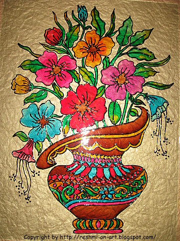 peacock designs for glass painting