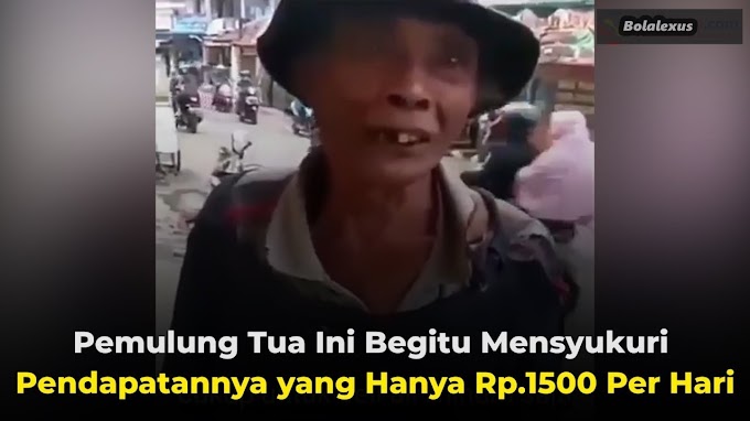 Kakek Yang Ngaku 1 Hari Menghasilkan Rp 1500, Ternyata Memiliki Rumah 2 Tingkat, Sang Donatur Merasa Dibohongi