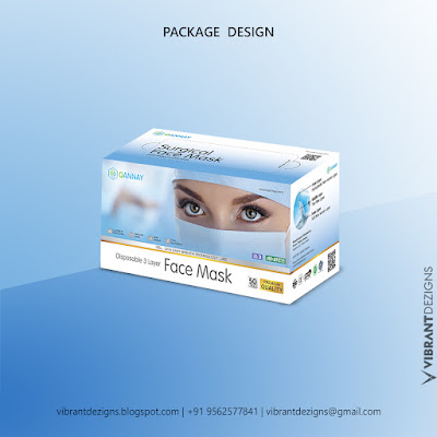 face-mask-package-design, box design,  graphic-design-kerala,package-design-kerala