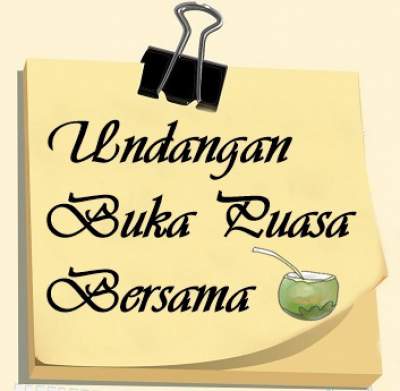 Contoh Surat Undangan Buka Puasa Bersama (Resmi) - Ini Contoh