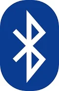 Bluetooth logo.