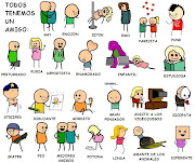 Comic Chistoso de Amigos paraetiqueta