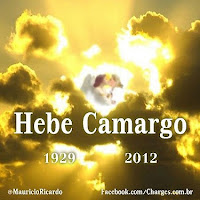 Hebe Camargo foi para o céu