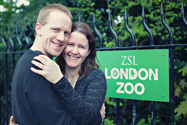 engagement photoshoot London Zooo