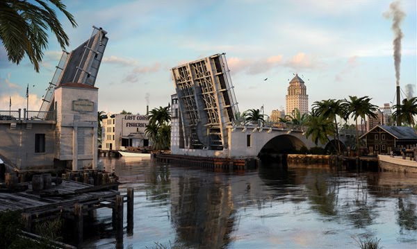 1930 Miami River by Carlos Fueyo