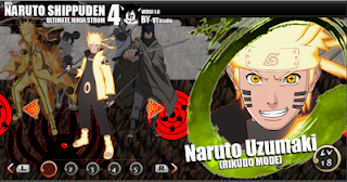 Naruto Shippuden Ultimate Ninja Storm 4 MOD PPSSPP For Android Update Terbaru 2017 