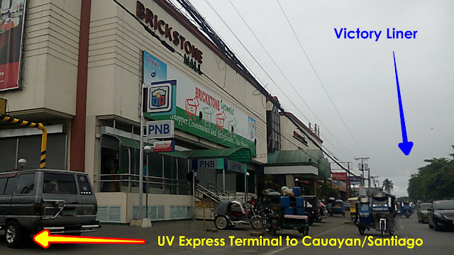 UV Express terminal near Brickstone Mall Tuguegarao