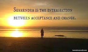 acceptance and change, surrender