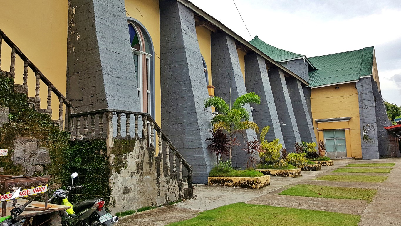 exterior of St. Michael the Archangel Parish Church in Jagna Bohol