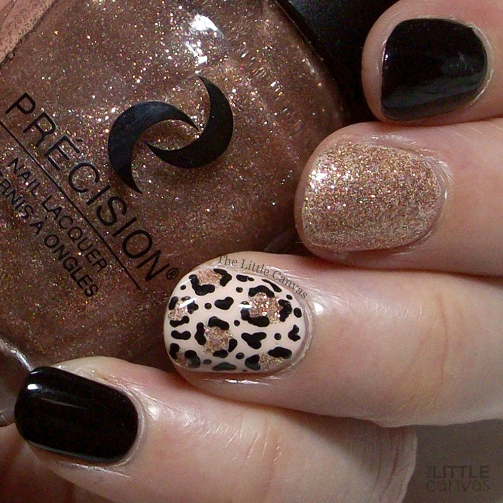 Leopard Print Leopard Fake Nails Set Of Short Round Artificial Sparkling  Nail Art With Brown Abs Prud22 From Prudencha, $30.59 | DHgate.Com