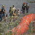 Autoridades tratan de identificar dos cadáveres hallados en el Río Bravo; uno junto a boyas flotantes