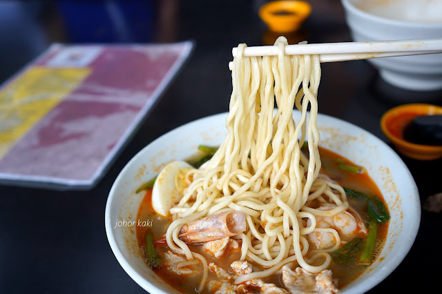 Master Heng Noodle @ Kampung Baru Pandan, JB. Nice Herbal Beef Noodle Soup 兴师傅手打面馆