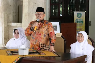 Tim Penggerak PKK Bersama Dharma Wanita Persatuan Gelar Tadarus Selama Bulan Rhamdhan  1440 H