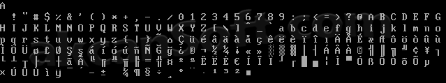 QBASIC ASCII Karakterler