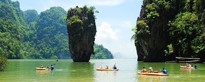 James Bond Island Canoe Tour in Phang Nga Bay, Thailand