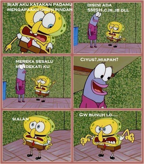 Komik Spongebob Lucu