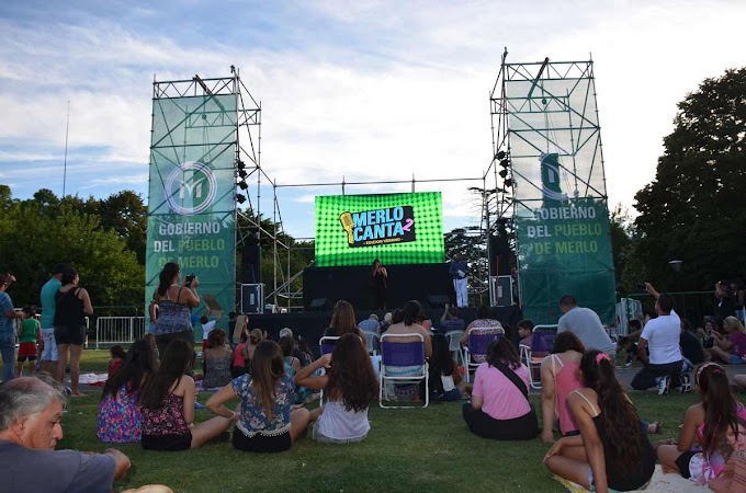 La segunda edición del Merlo Canta fue un rotundo éxito