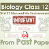 Biology class 12 chapter 27 important Questions