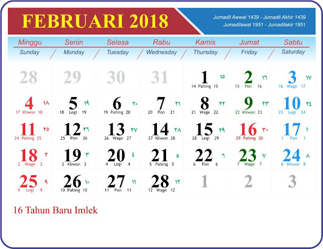 Februari 2018