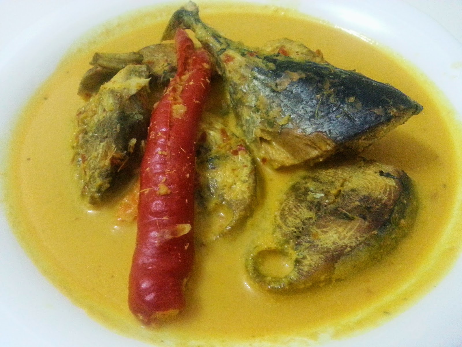 What I Have Cooked: Gulai Ikan Tongkol Nasi Berlauk