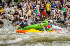 Crushing dreams, or offering a kayak hug? 8 Ball Kayak Race!, Chris Baer, vail, go pro games, mountain games