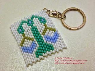 Brick stitch: Libra (Zodiac sign)