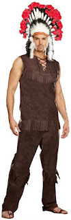  Men's Indian Chief Costume