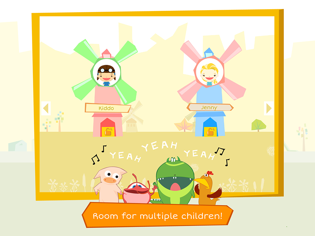 Joy Sprouts app multiple children