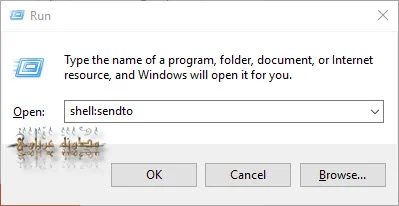 إضافة المزيد من الخيارات لقائمة Send to في ويندوز