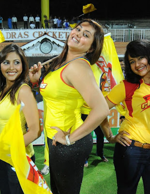 Tamil Actress Namitha from Ccl Matches Photo Gallery