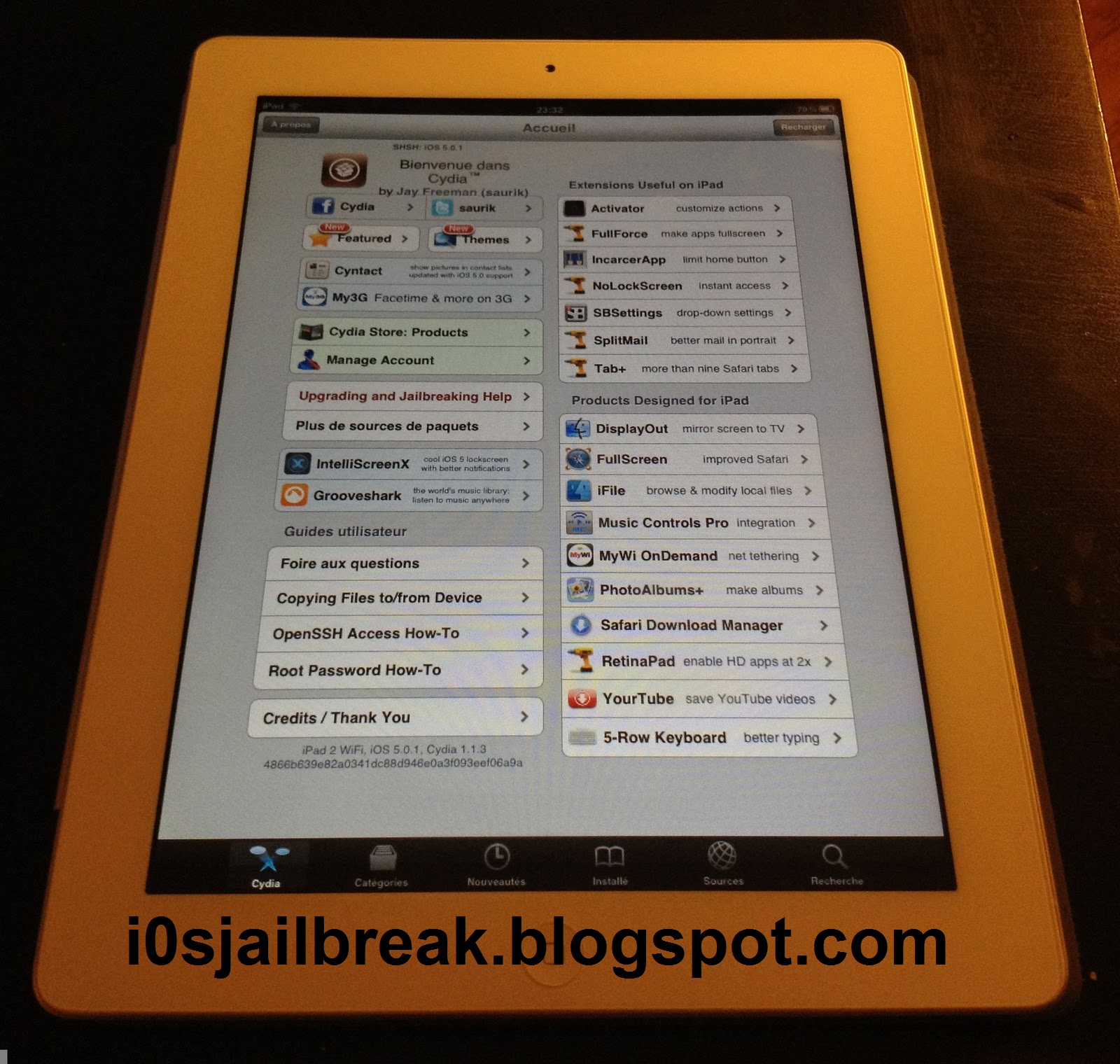 JailBreak Ipad2 + Iphone 4S Photo And Video By Pod2G | IOS Jailbreak